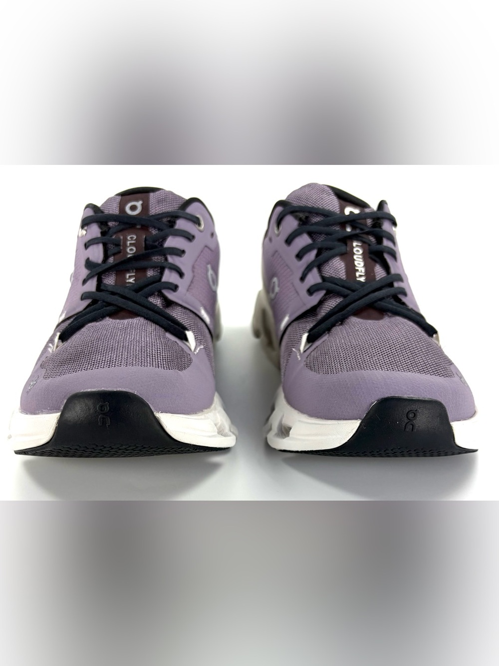 On Cloudflyer 4 Women’s Running Shoes Shark Pearl Purple Size 6 - Picture 4 of 14